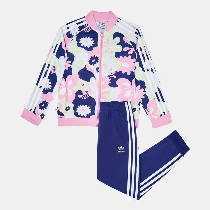 adidas Originals Kids’ Flower Print SST Set Multi adidas Originals Kids’ Flower Print SST Set Multi image number 0