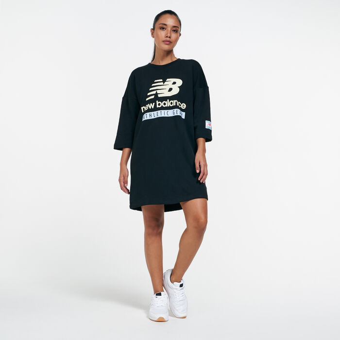 New Balance Women's Essentials Field Day Dress Black New Balance Women's Essentials Field Day Dress Black image number 0