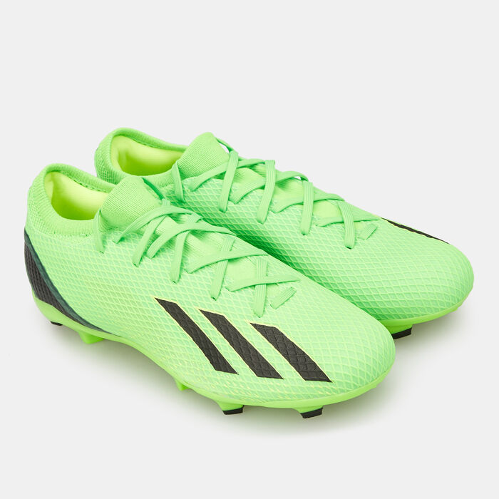 adidas Men's X Speedportal.3 Firm Ground Football Shoe Green adidas Men's X Speedportal.3 Firm Ground Football Shoe Green image number 1