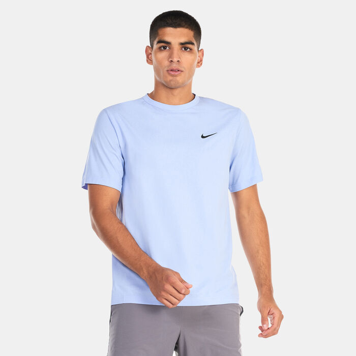 Nike Men's Dri-FIT Hyverse UV Training T-Shirt Blue Nike Men's Dri-FIT Hyverse UV Training T-Shirt Blue image number 0