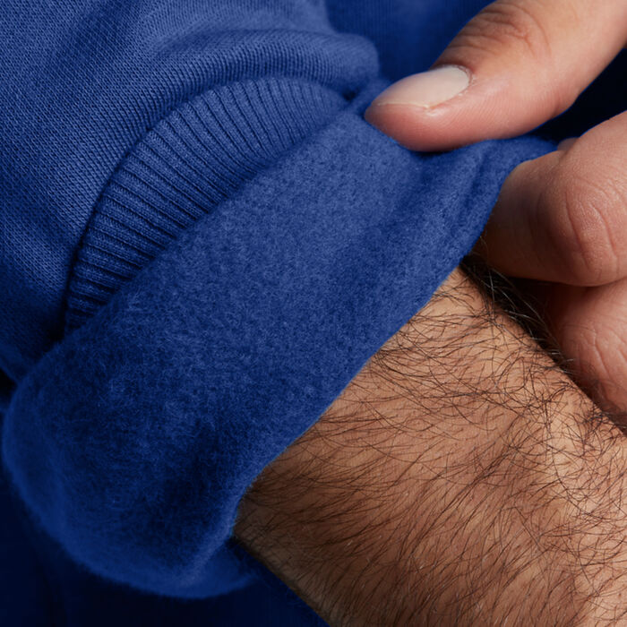 Under Armour Men's UA Rival Fleece Hoodie Blue image number 2