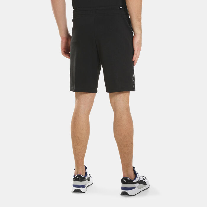 PUMA Men's Essentials+ Tape Shorts Black image number 1