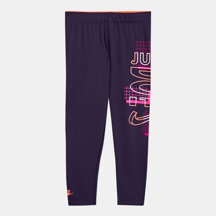 Nike Kids' Sportswear Create Leggings (Younger Kids) Purple image number 0