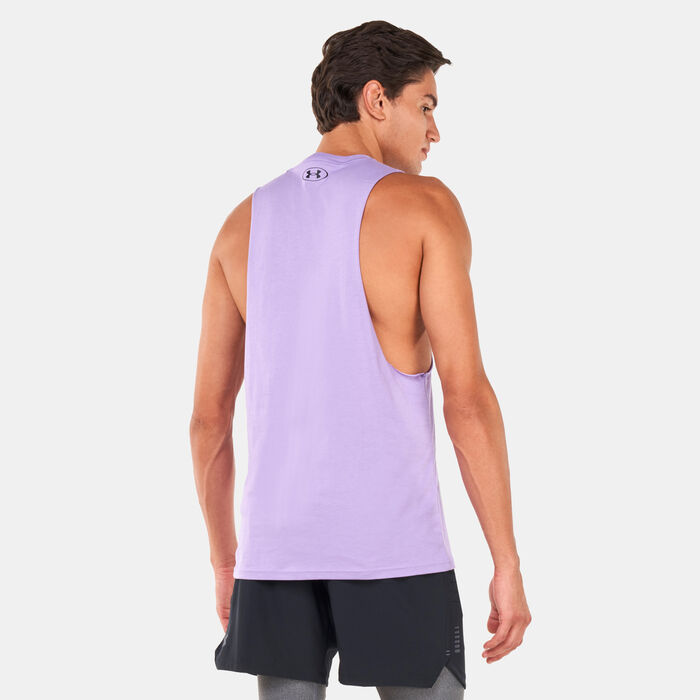 Under Armour Men's Project Rock Brahma Bull Tank Top Purple Under Armour Men's Project Rock Brahma Bull Tank Top Purple image number 1