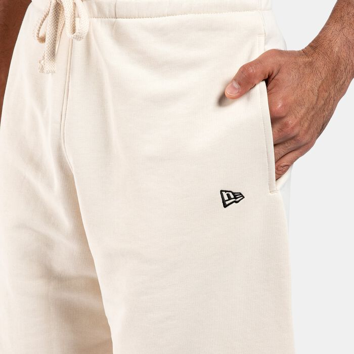 New Era Men's NBA Chicago Bulls Bubble Script Shorts Beige image number 3