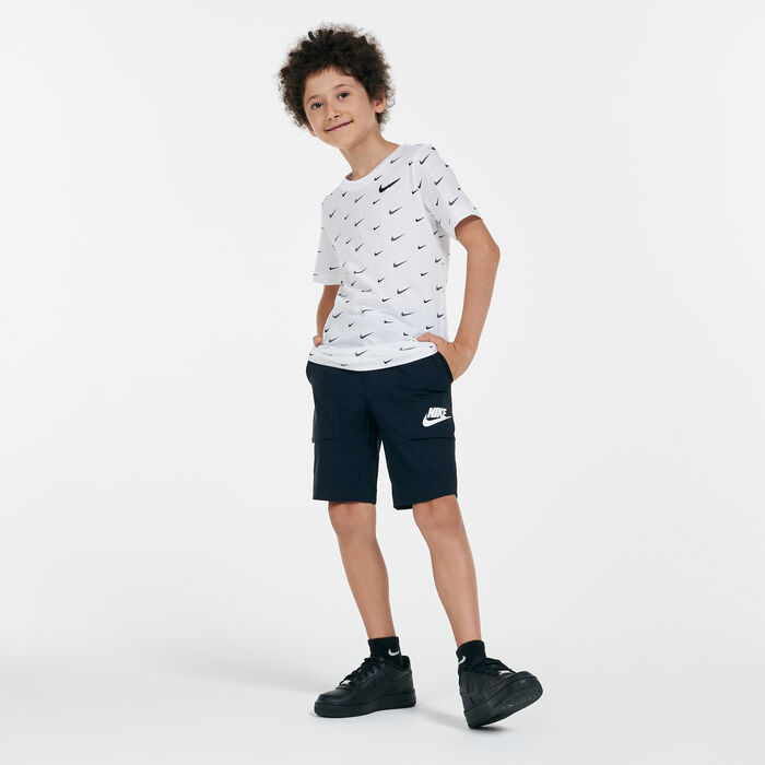 Nike Kids' Woven Cargo Shorts Black image number 2