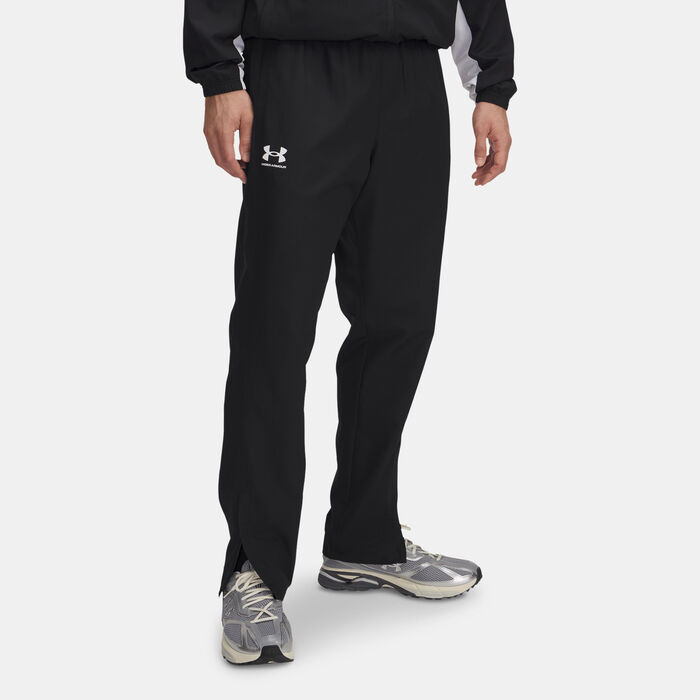 Under Armour Men's Rival Woven Windbreaker Pants Black image number 0