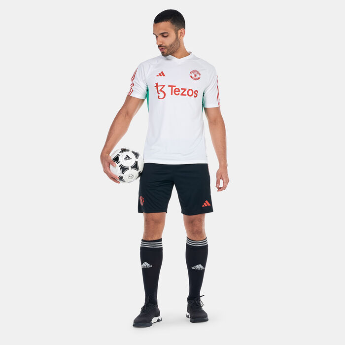 adidas Men's Manchester United Tiro 23 Training Football Jersey White adidas Men's Manchester United Tiro 23 Training Football Jersey White image number 2
