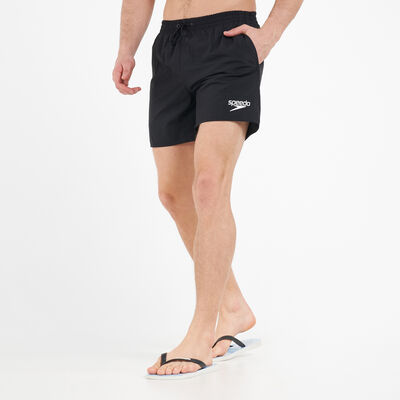 Speedo Men's Essentials 16-Inch Swimming Shorts Black