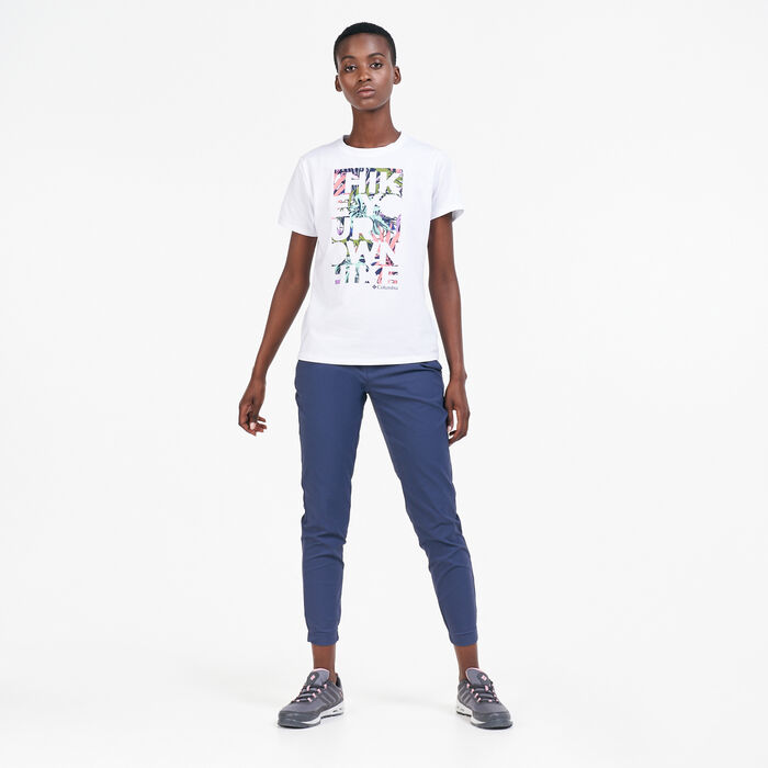 Columbia Women's Sun Trek™ T-Shirt White Columbia Women's Sun Trek™ T-Shirt White image number 2