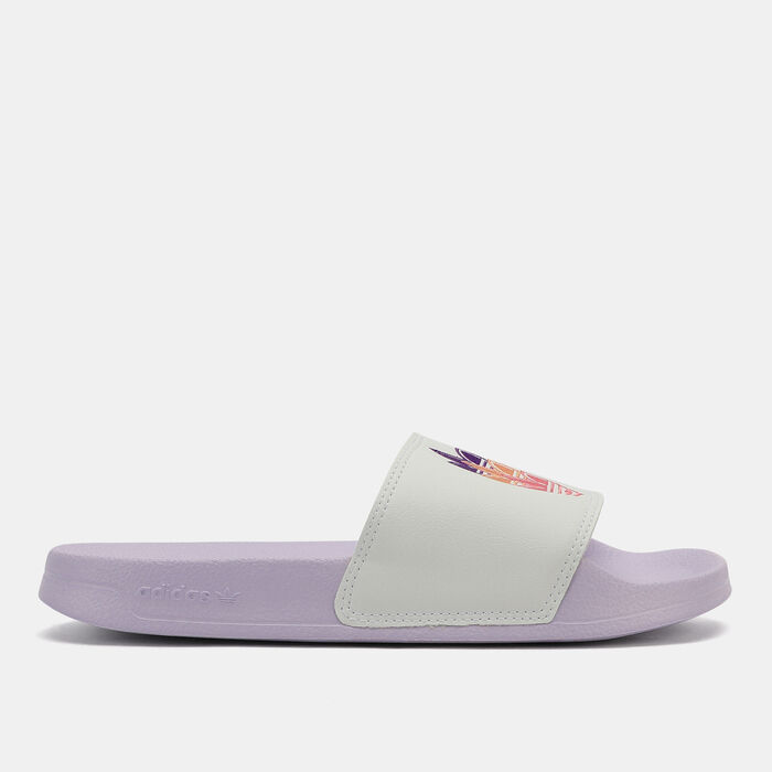 adidas Originals Women's Adilette Lite Slides Grey adidas Originals Women's Adilette Lite Slides Grey image number 1