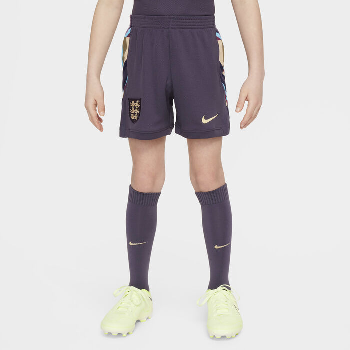 Nike Kids' England 2024/25 Stadium Away Football Replica 3-Piece Kit Grey Nike Kids' England 2024/25 Stadium Away Football Replica 3-Piece Kit Grey image number 7