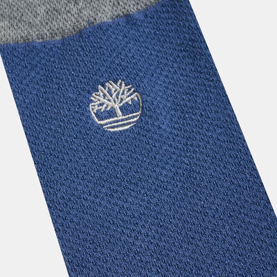 Timberland Pique Crew Socks (3 Pack) Black