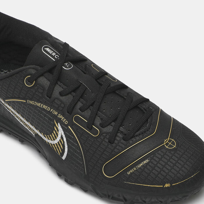 Nike Kids' Mercurial Vapor 14 Academy Turf Ground Football Shoe White Nike Kids' Mercurial Vapor 14 Academy Turf Ground Football Shoe White image number 4