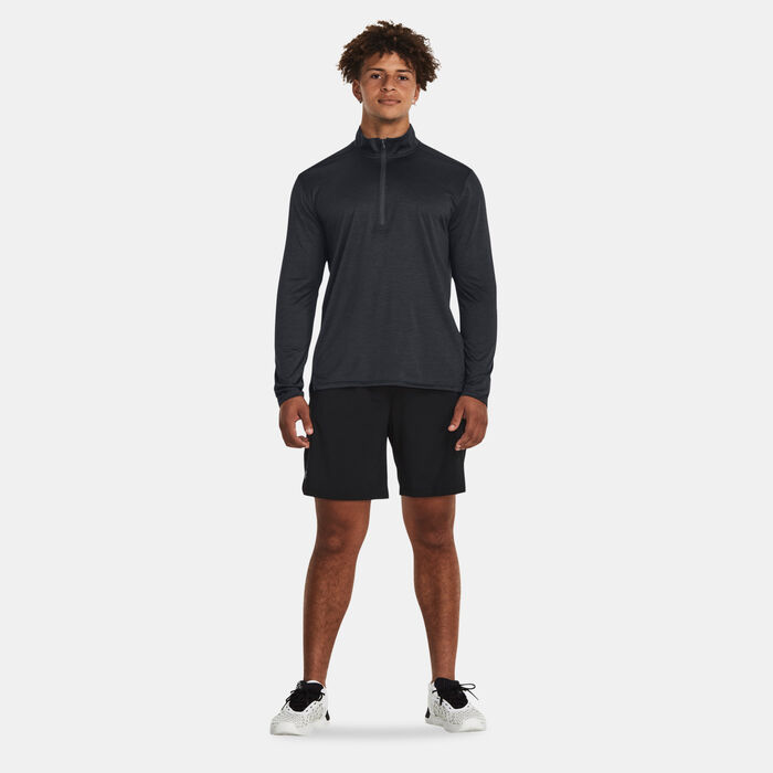 Under Armour Men's UA Tech Vent 1/2-Zip Training Top Black Under Armour Men's UA Tech Vent 1/2-Zip Training Top Black image number 2