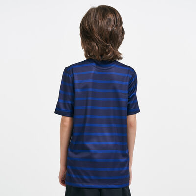 Nike Kids' France Stadium Home Jersey - 2020/21 (Older Kids) Black Nike Kids' France Stadium Home Jersey - 2020/21 (Older Kids) Black