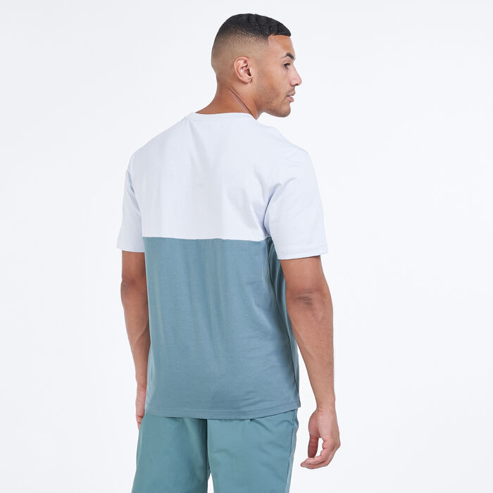 adidas Men's Adicolor Sliced Trefoil T-Shirt Green adidas Men's Adicolor Sliced Trefoil T-Shirt Green image number 1
