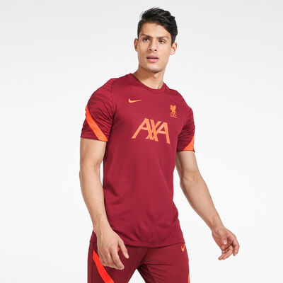 Nike Men's Liverpool F.C. Dri-FIT Strike T-Shirt Maroon