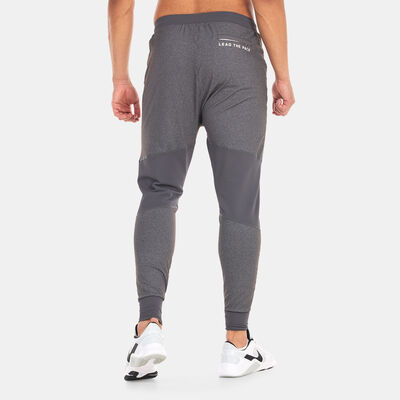 SQUATWOLF Men's Statement Ribbed Flex Joggers Grey SQUATWOLF Men's Statement Ribbed Flex Joggers Grey