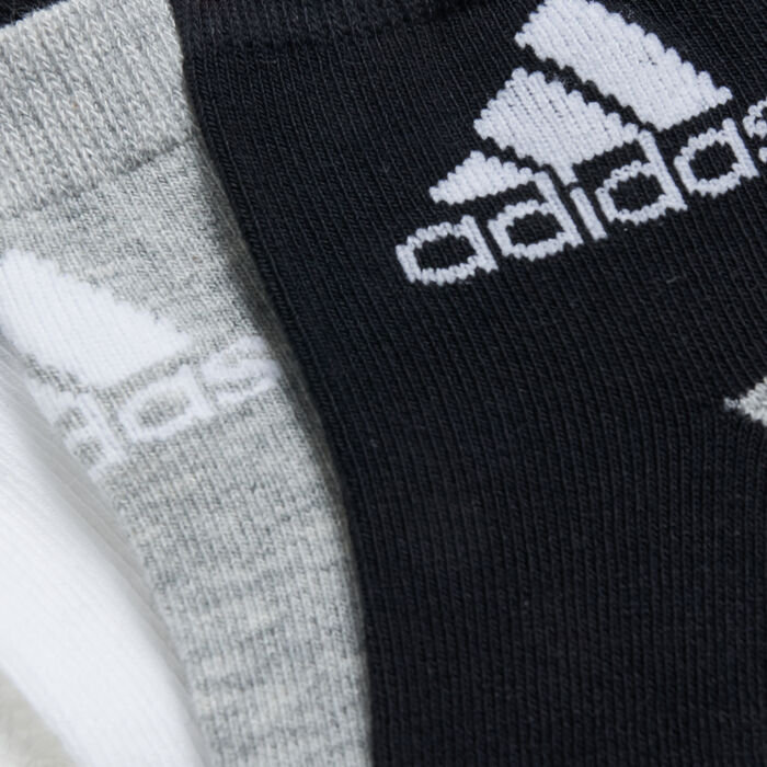 adidas Kids' Ankle Socks (Older Kids) - 3 Pack Black adidas Kids' Ankle Socks (Older Kids) - 3 Pack Black image number 1
