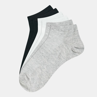 Sun and Sand Sports Quarter Cushioned Socks (3 Pack) Black