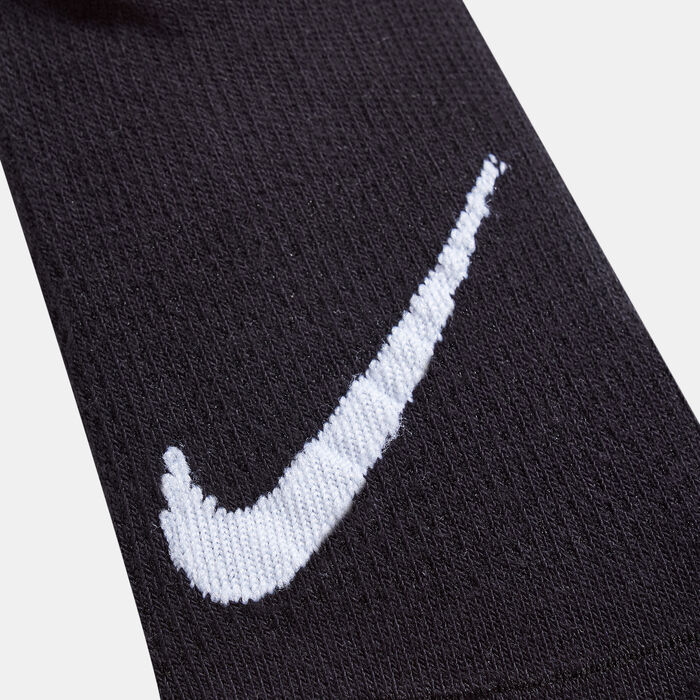 Nike Kids' Everyday Lightweight Footie Socks - 3 Pack (Older Kids) Black Nike Kids' Everyday Lightweight Footie Socks - 3 Pack (Older Kids) Black image number 1