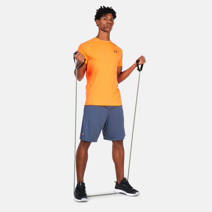 Under Armour Men's UA Tech™ Wordmark Graphic Training Shorts Grey Under Armour Men's UA Tech™ Wordmark Graphic Training Shorts Grey image number 2