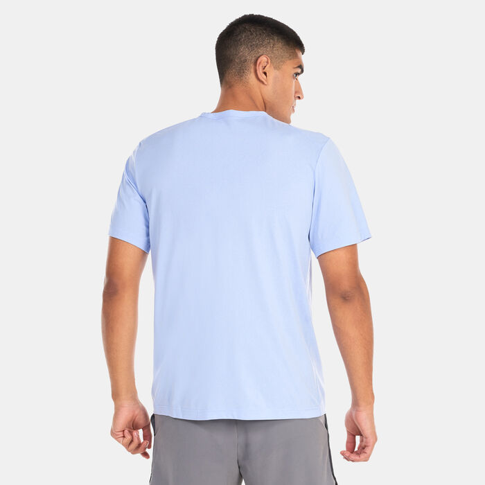 Nike Men's Dri-FIT Hyverse UV Training T-Shirt Blue Nike Men's Dri-FIT Hyverse UV Training T-Shirt Blue image number 1