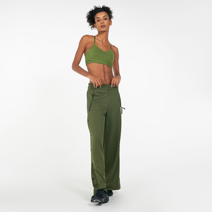 adidas Women's Karlie Kloss Light Sports Bra Green adidas Women's Karlie Kloss Light Sports Bra Green image number 2