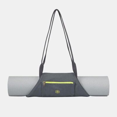 Gaiam On-the-Go Mat Bag Black Gaiam On-the-Go Mat Bag Black