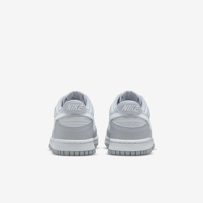 Nike Kids' Dunk Low Shoes Grey Nike Kids' Dunk Low Shoes Grey image number 5