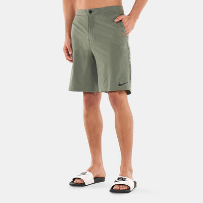 Nike Swim Men's Merge 9-Inch Hybrid Swimming Shorts Brown Nike Swim Men's Merge 9-Inch Hybrid Swimming Shorts Brown