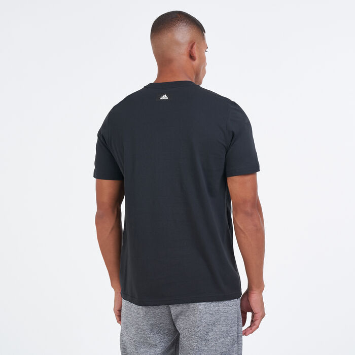 adidas Men's Sportswear T-Shirt Black adidas Men's Sportswear T-Shirt Black image number 1