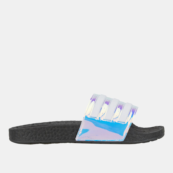 adidas Adilette Boost Slides Mettalic adidas Adilette Boost Slides Mettalic image number 1