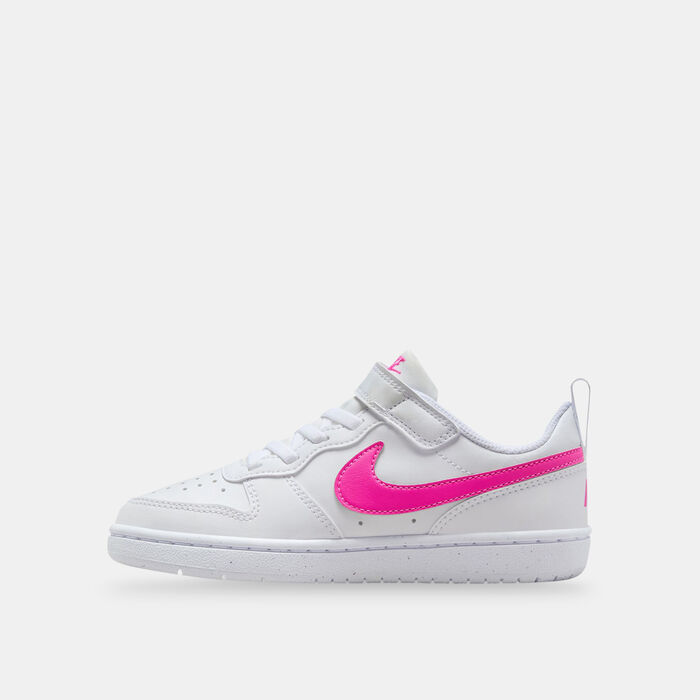 Nike Kids' Court Borough Low Recraft Shoes (Younger Kids) White Nike Kids' Court Borough Low Recraft Shoes (Younger Kids) White image number 2