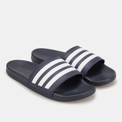 adidas Adilette Comfort Slides Blue adidas Adilette Comfort Slides Blue