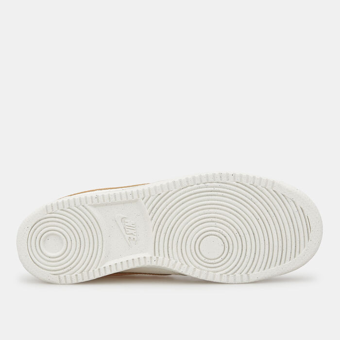 Nike Women's Court Vision Low Next Nature Shoes White Nike Women's Court Vision Low Next Nature Shoes White image number 3