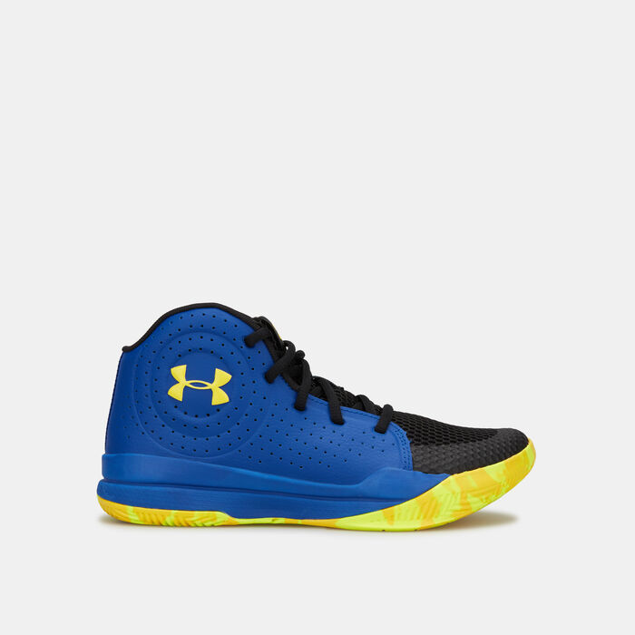 Under Armour Kids' Jet 2019 Shoe (Older Kids) Blue Under Armour Kids' Jet 2019 Shoe (Older Kids) Blue image number 0