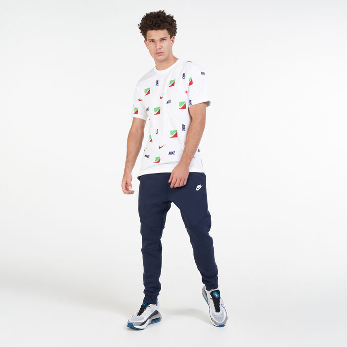 Nike Men's Sportswear Brandriff T-Shirt Grey Nike Men's Sportswear Brandriff T-Shirt Grey image number 2