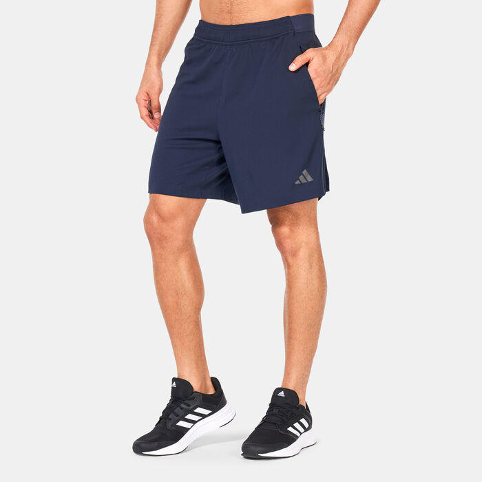adidas Men's HIIT Training Shorts Blue adidas Men's HIIT Training Shorts Blue image number 0