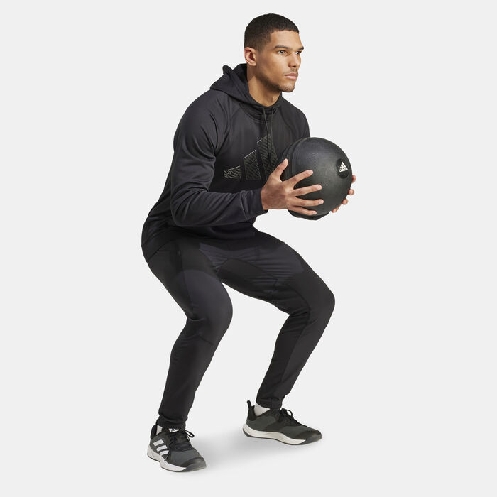 adidas Men's Game and Go Training Hoodie Black image number 2