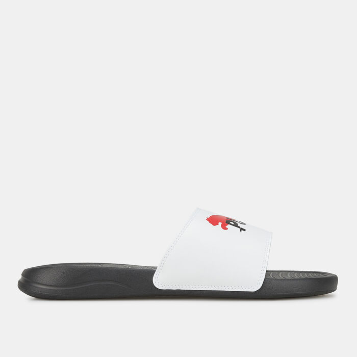 PUMA Men's Popcat 20 Slides White image number 1