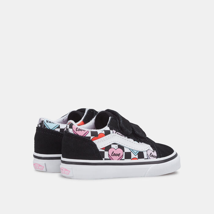 Vans Kids' Candy Hearts Old Skool Unisex Shoe Black Vans Kids' Candy Hearts Old Skool Unisex Shoe Black image number 2