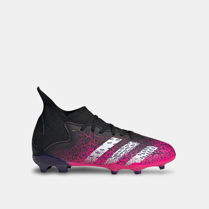 adidas Kids' Predator Freak .3 Firm Ground Superspectral Pack Football Shoe Pink adidas Kids' Predator Freak .3 Firm Ground Superspectral Pack Football Shoe Pink image number 0