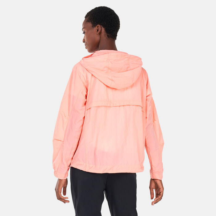 Columbia Women's Wallowa Park Novelty™ Windbreaker Jacket Pink Columbia Women's Wallowa Park Novelty™ Windbreaker Jacket Pink image number 1