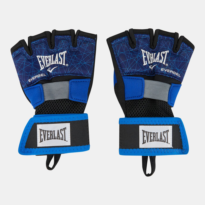 Everlast Printed Evergel Hand Wraps Gloves Blue image number 0