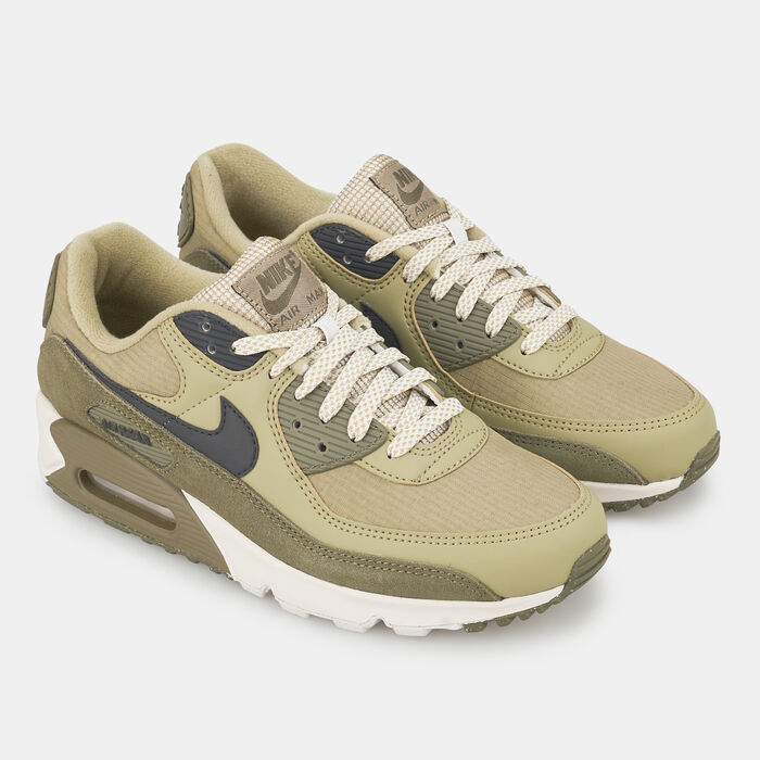 Nike Men's Air Max 90 Shoe Green Nike Men's Air Max 90 Shoe Green image number 1