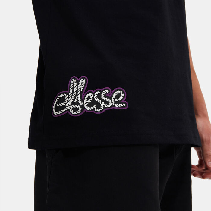 ellesse Men's Boretto T-Shirt Black image number 3