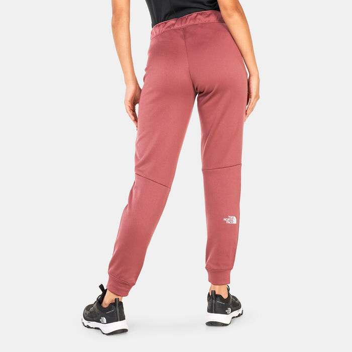 The North Face Women's Reaxion Fleece Joggers Red The North Face Women's Reaxion Fleece Joggers Red image number 1