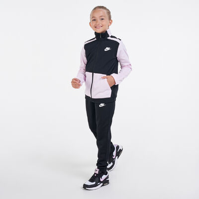 Nike Kids' Sportswear Tracksuit (Older Kids) Black
